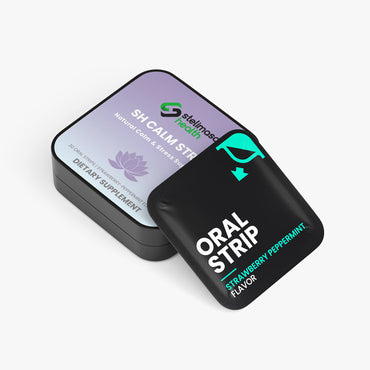 SH Calm Strip | Stress Support & Mental Calm Oral Strips – 30 Day Supply