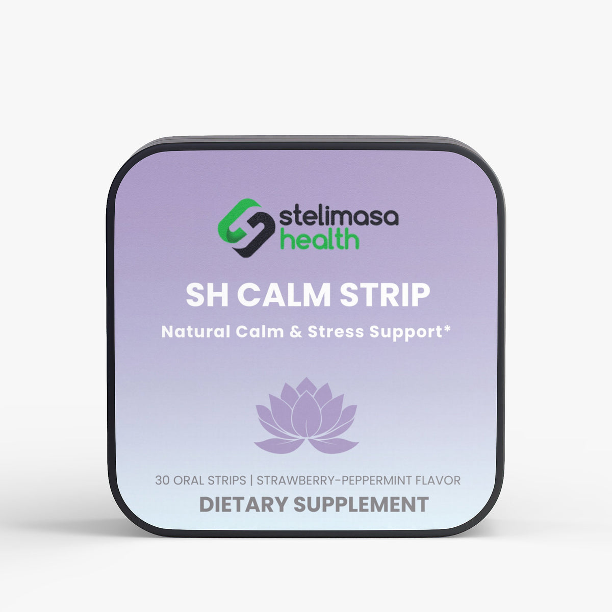 SH Calm Strip 3-Pack stress support oral strips, 90 day supply