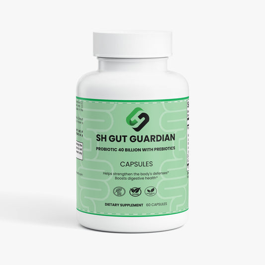 SH Gut Guardian – 40B CFU Probiotic + Prebiotic for Gut Health - Probiotic Supplement