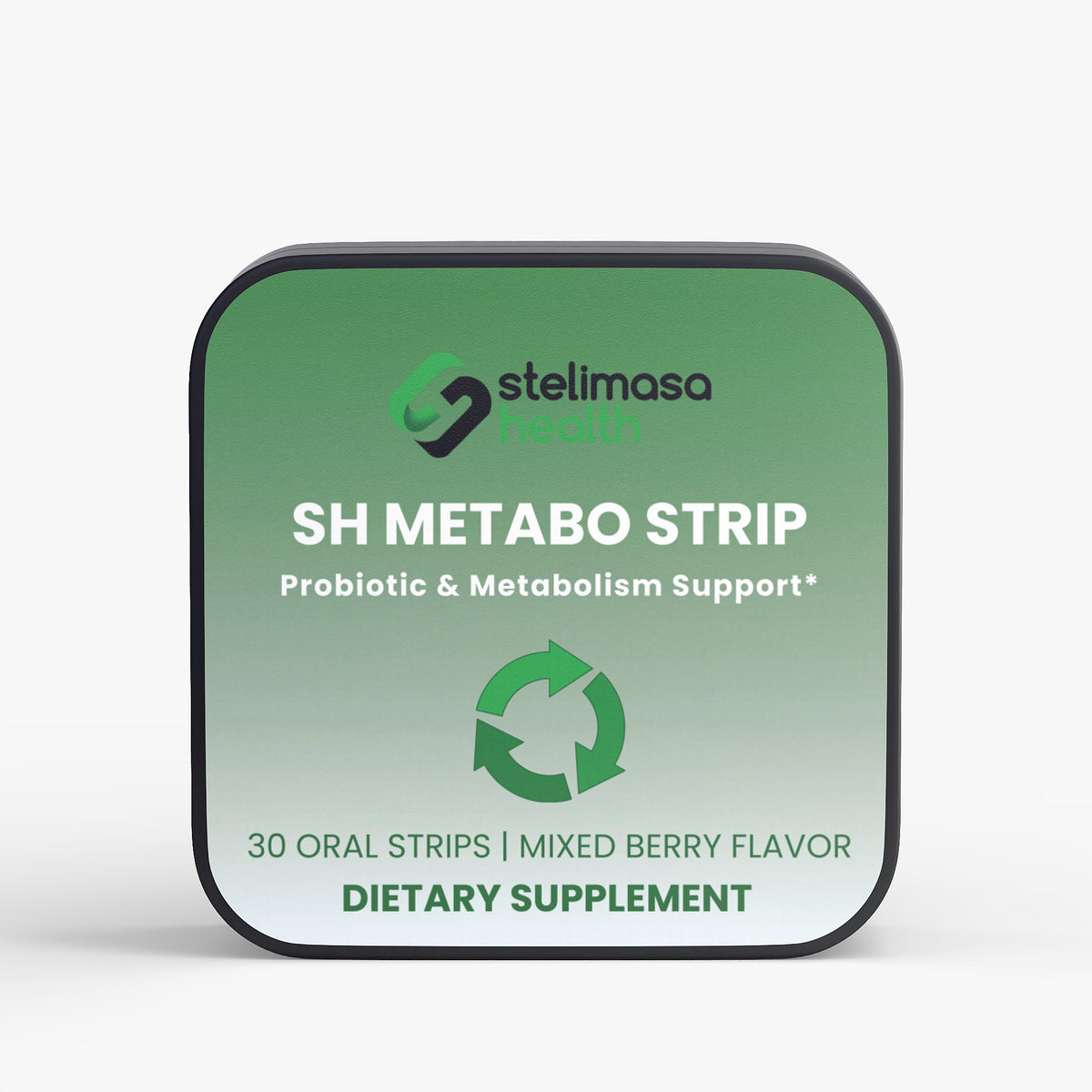 SH Metabo Strip 3-Pack probiotic and prebiotic oral strips, 90 day supply