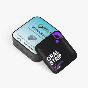 SH Focus Strip | Lion's Mane & Cordyceps Mushroom Nootropic for Mental Clarity & Focus