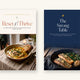 Reset & Thrive and The Strong Table cookbook covers from Stelimasa Health