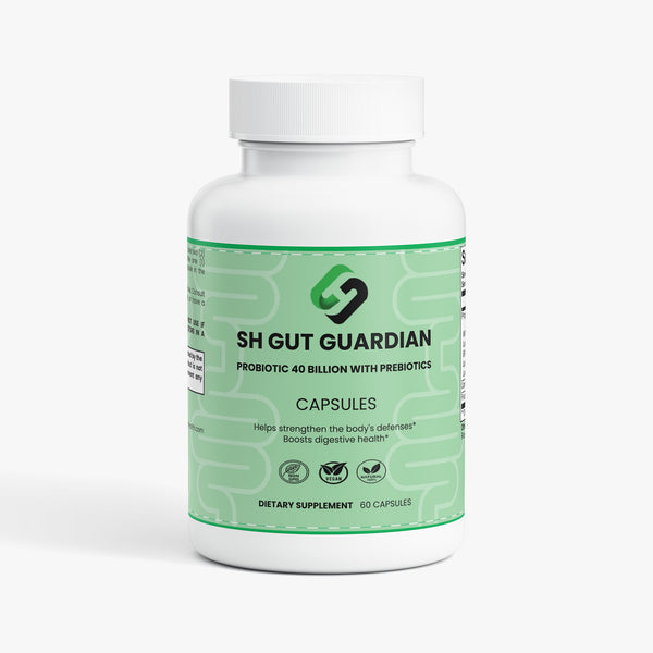 SH Gut Guardian – 40B CFU Probiotic + Prebiotic for Gut Health - Probiotic Supplement