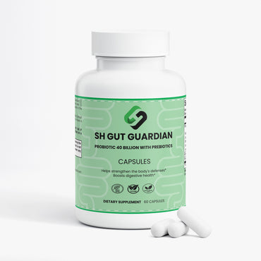 SH Gut Guardian – 40B CFU Probiotic + Prebiotic for Gut Health - Probiotic Supplement