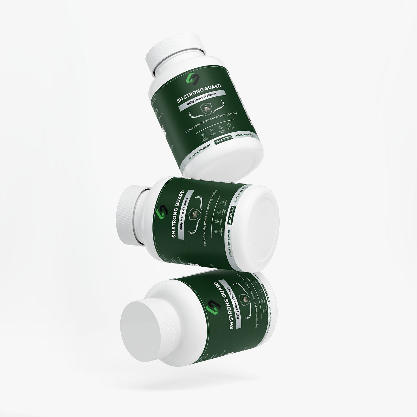 SH Strong Guard Bundle – Prostate Support with Saw Palmetto | 2 × 60 Capsules