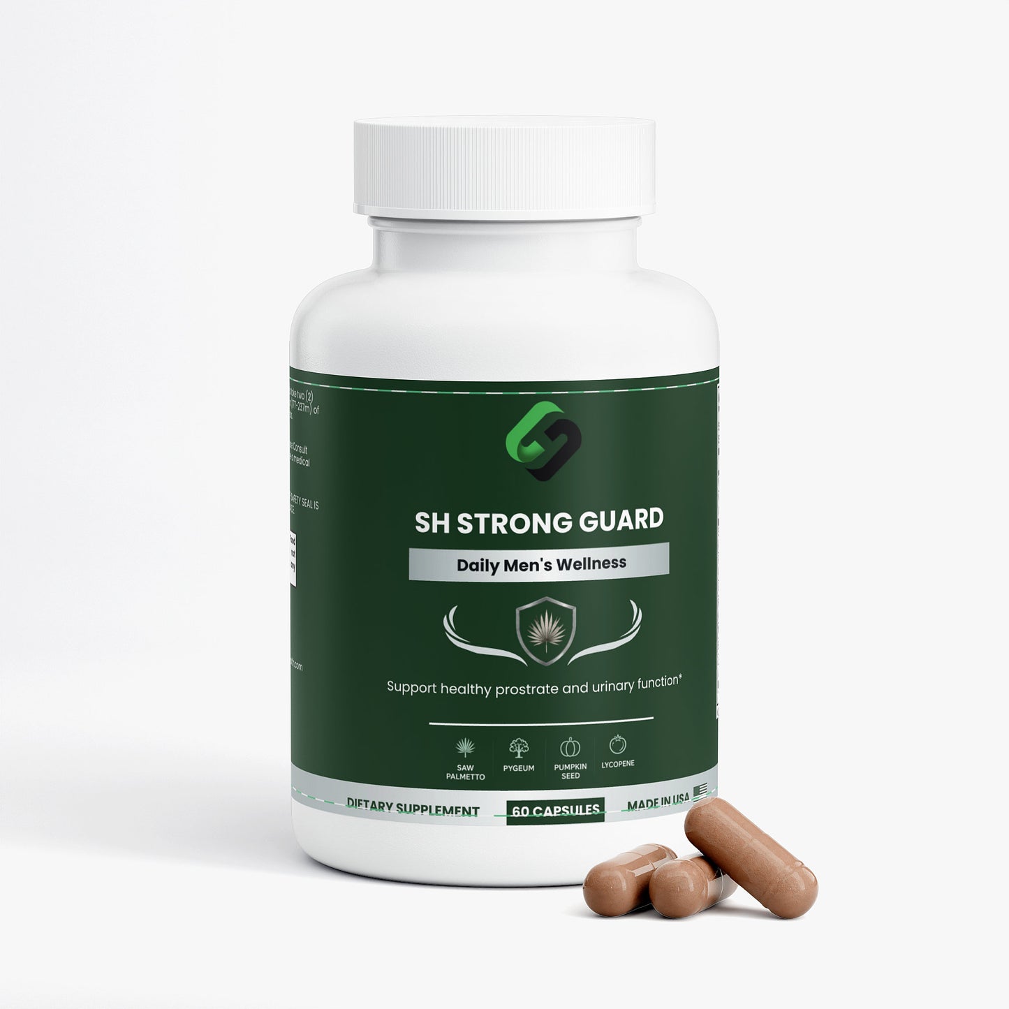 SH Strong Guard Bundle – Prostate Support with Saw Palmetto | 2 × 60 Capsules