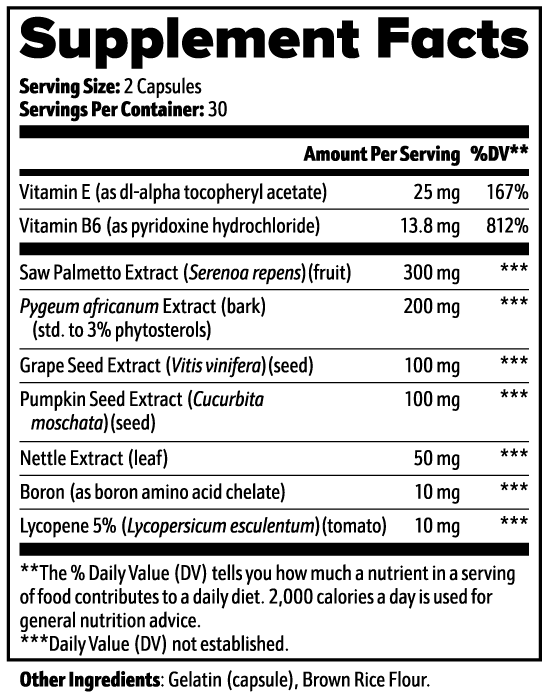 SH Strong Guard Bundle – Prostate Support with Saw Palmetto | 2 × 60 Capsules