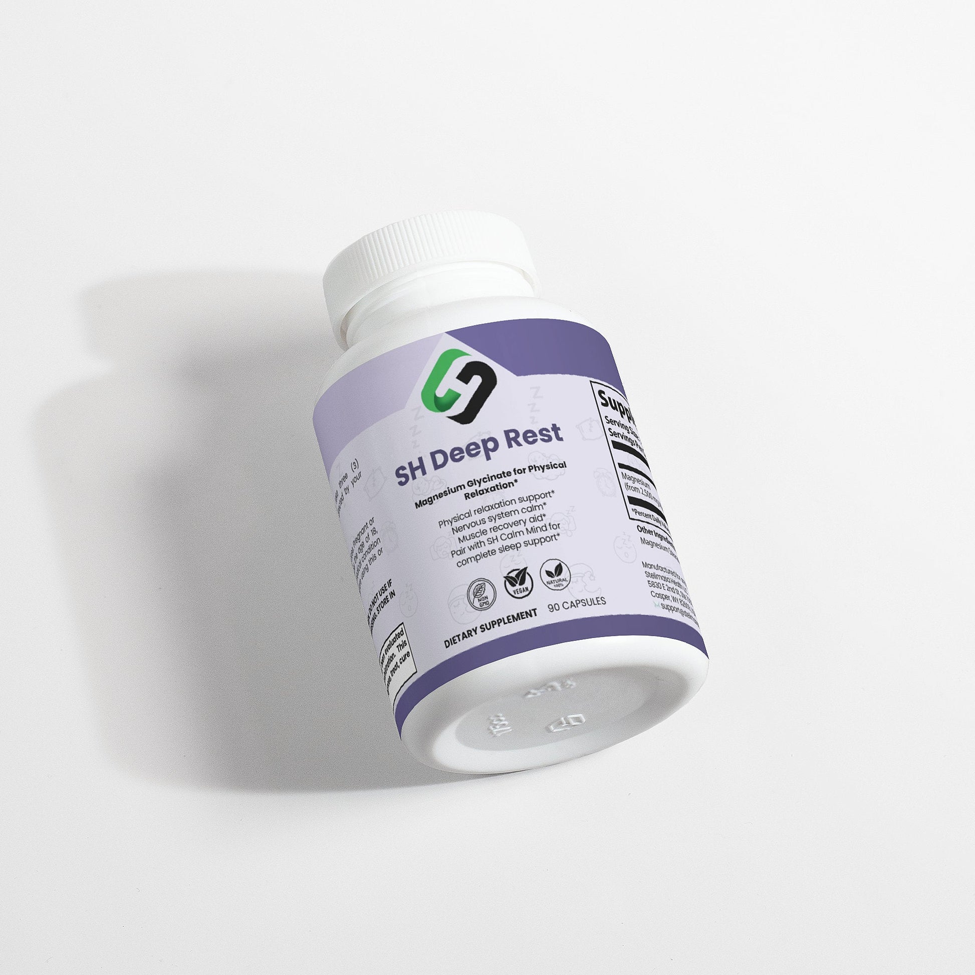 Magnesium Glycinate for Sleep & Relaxation - SH Deep Rest | 275mg Premium - Stelimasa Health
