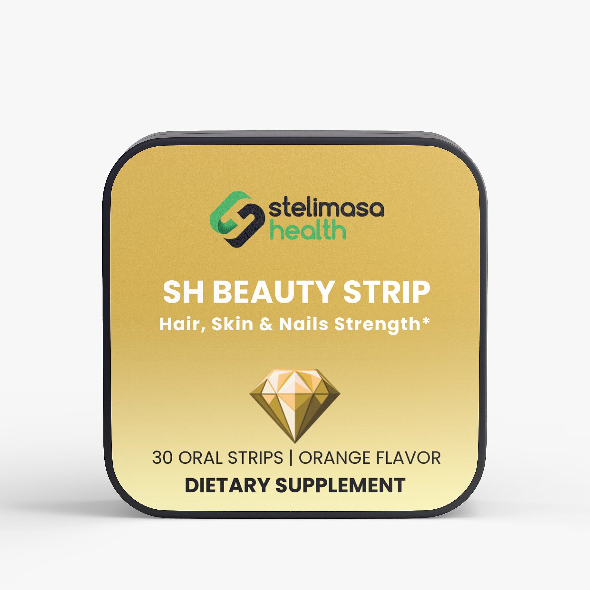 SH Beauty Strip | 5000 mcg Biotin Hair, Skin & Nails Oral Strips - 30 Day Supply - Stelimasa Health