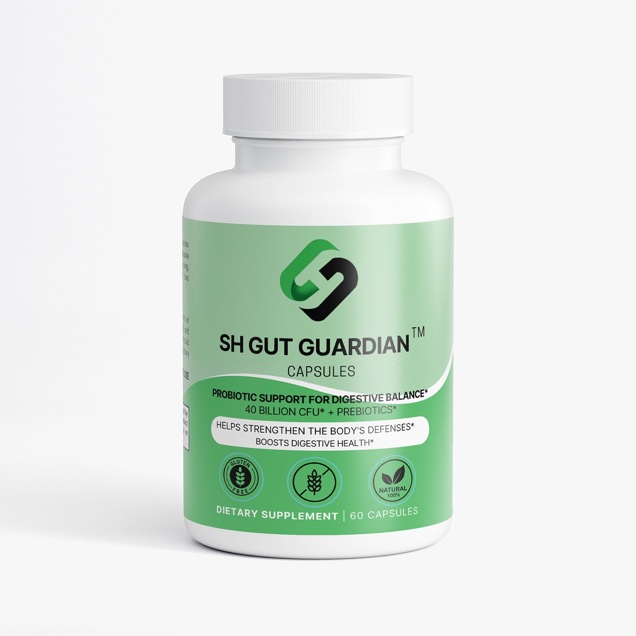 SH Gut Guardian – 40B CFU Probiotic + Prebiotic for Gut Health - Probiotic Supplement - Stelimasa Health