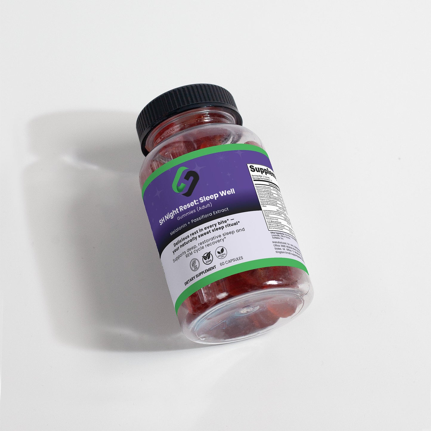 SH Night Reset: Sleep Well Gummies (Adult) - Stelimasa Health